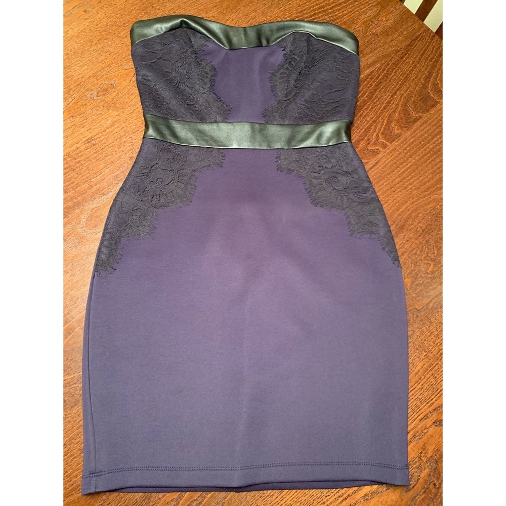 Blue/black Guess mini dress
